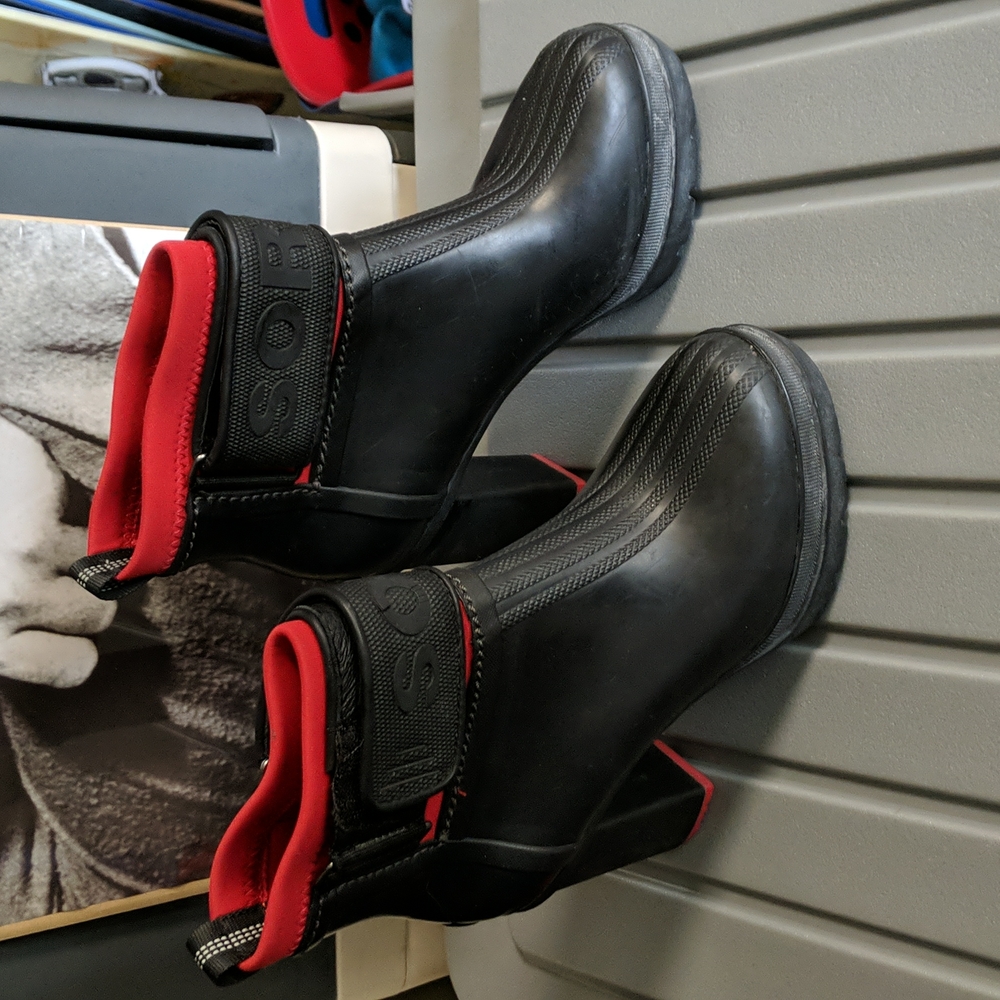 Sorel Medina rain heels